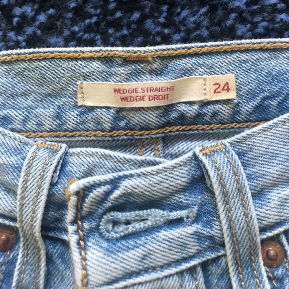 Levi’s Wedgie Straight Leg Icon Jeans - Picture 6 of 8